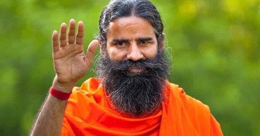 Baba Ramdev blessing devotees