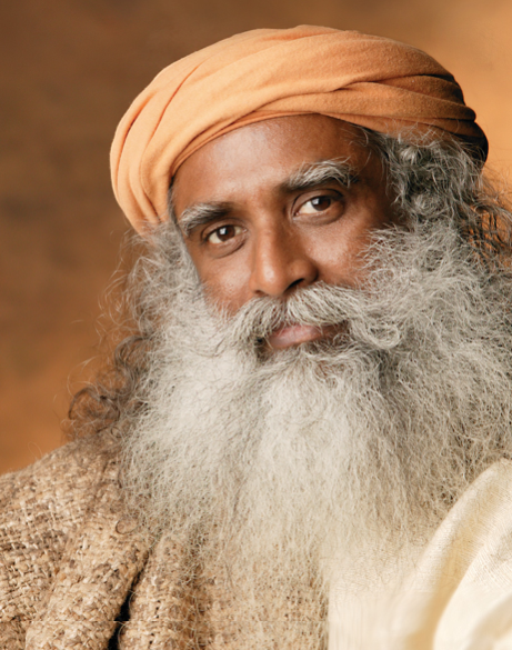 Founder of Isha Yoga. Sadhguru Jaggi Vasudev