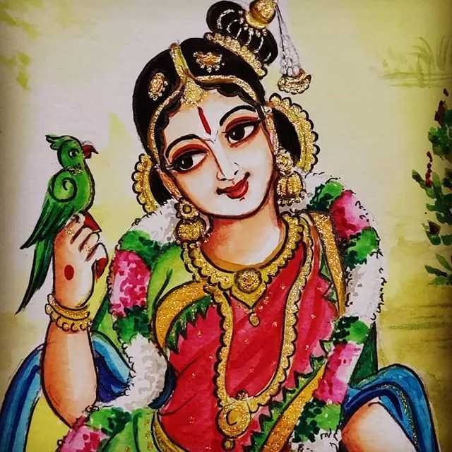 Andal, Devotee of Lord Vishnu