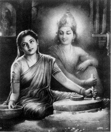 Janabai, devotee of Lord Vitthal